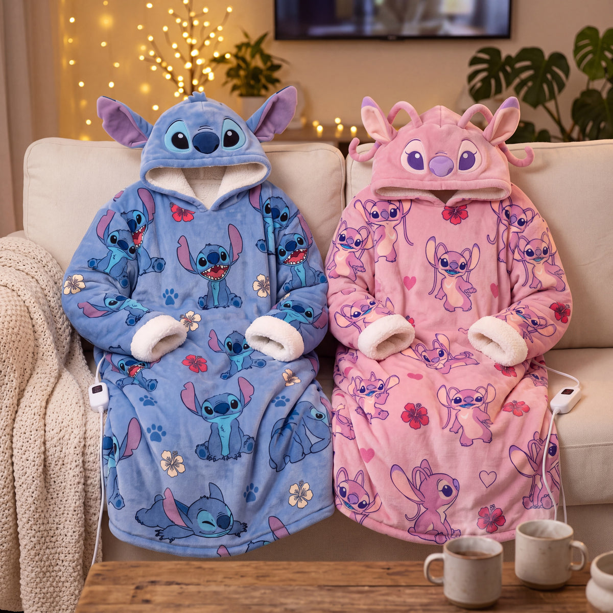 Stitch pour lui, Angel pour elle